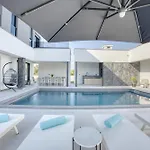 Elena With Two Pools And