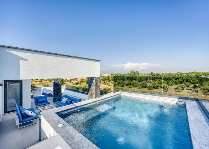 Elena With Two Pools And * Zaton (Zadar)