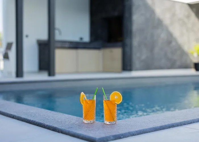 Elena With Two Pools And