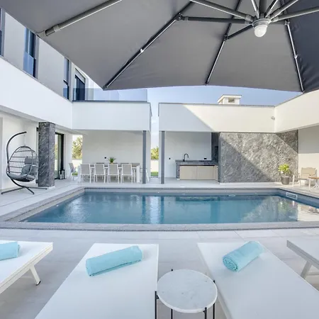 Elena With Two Pools And