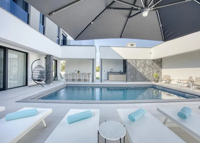 Elena With Two Pools And